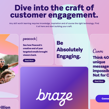 Braze website