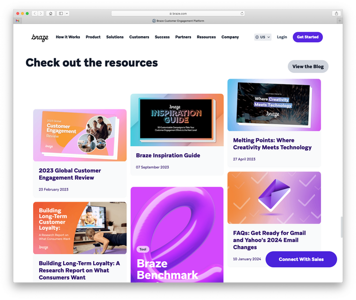 Braze website 5