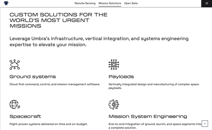 Umbra branding and website 2