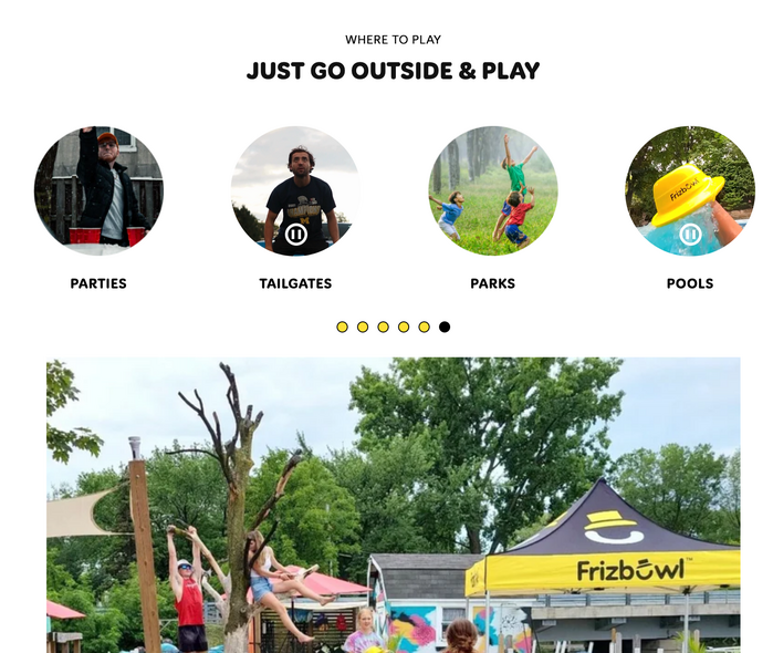 Frizbowl website 5