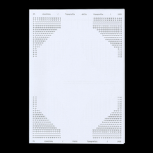 “Topography of Typography” / “Typographical Facts” by El Lissitzky, ISIA Urbino student project