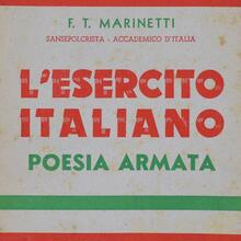 <cite>L’Esercito Italiano</cite> by F.T. Marinetti