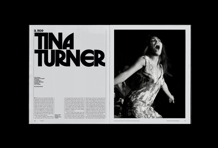 The New York Times Magazine, “The Lives They Lived” 2023 issue 3
