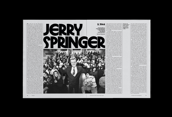 The New York Times Magazine, “The Lives They Lived” 2023 issue 5