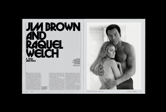 The New York Times Magazine, “The Lives They Lived” 2023 issue 6