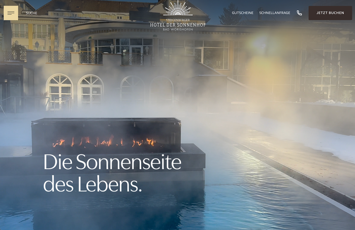 Hotel der Sonnenhof website 6