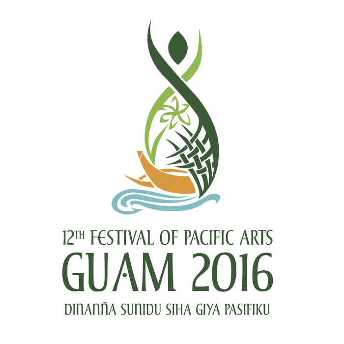 12th Festival of Pacific Arts – Guam 2016 logo 1