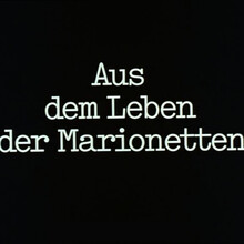 <span><cite>Aus dem Leben der Marionetten</cite> titles</span>