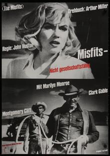 <cite>Misfits – Nicht gesellschaftsfähig</cite> German movie poster