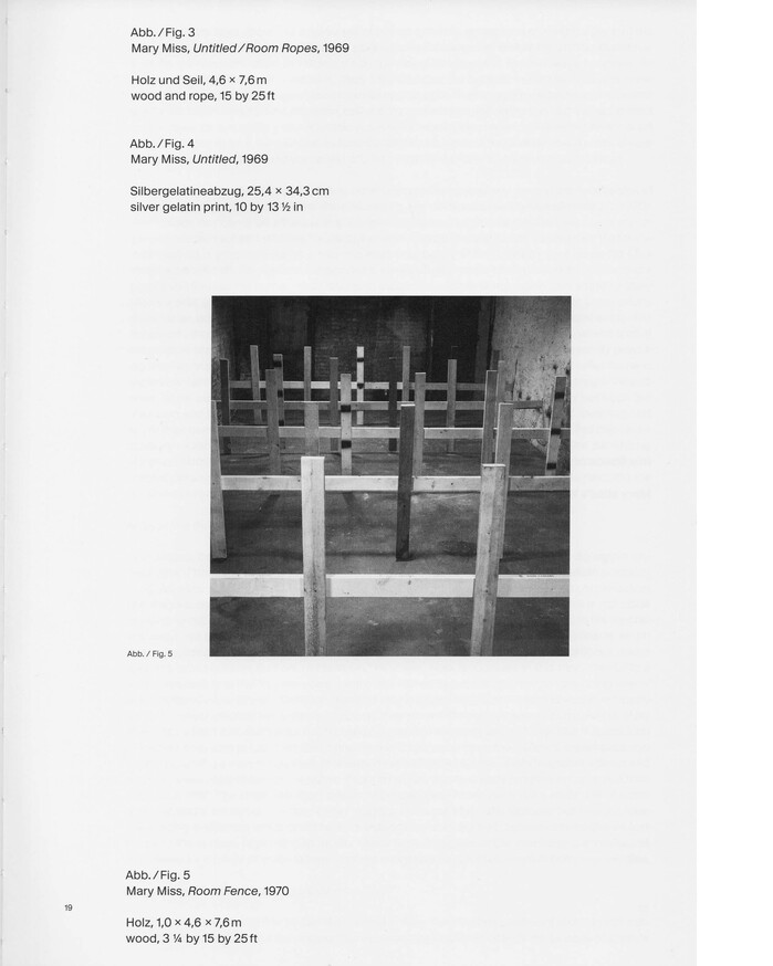 Mary Miss – Knots catalog 6