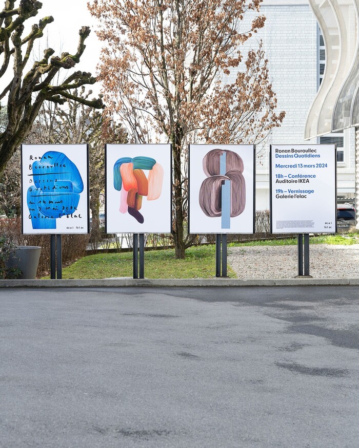 Ronan Bouroullec: Dessins Quotidiens, ECAL 1