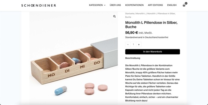 Schoendiener identity 4