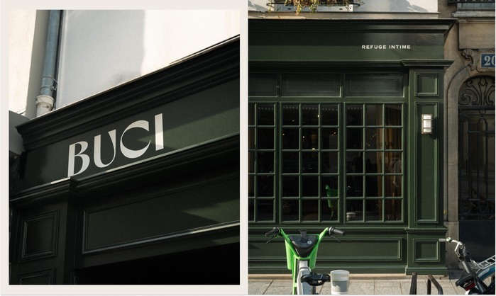 Buci Hôtel Paris branding 2
