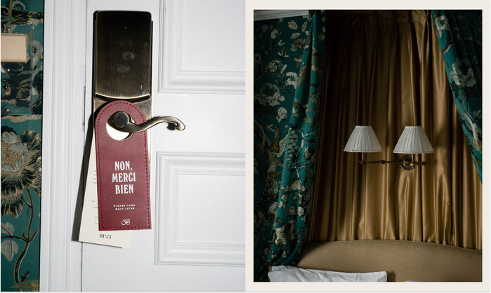 Buci Hôtel Paris branding 3