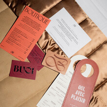 Buci Hôtel Paris branding