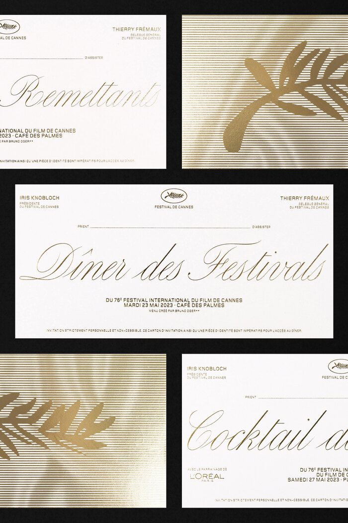 Festival de Cannes 2023 invitation 1