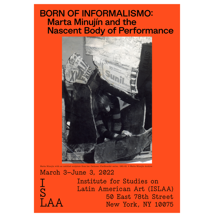 This exhibition poster uses Affix alongside an unidentified sans.