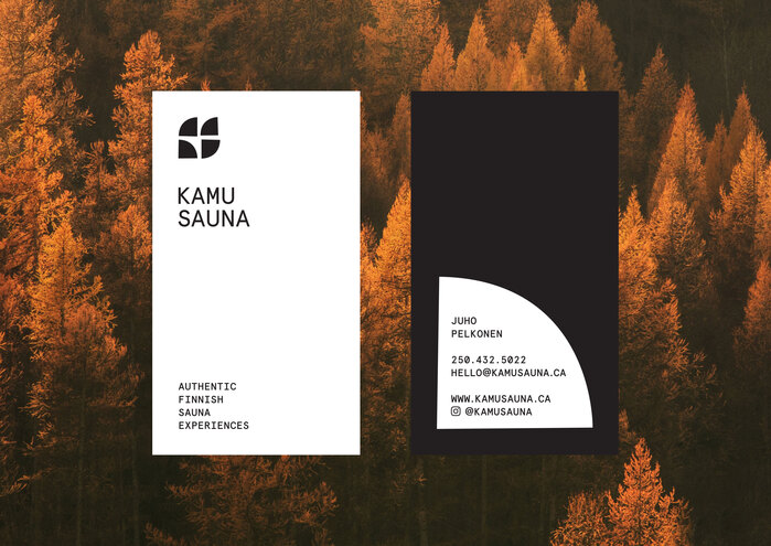 Kamu Sauna branding 2