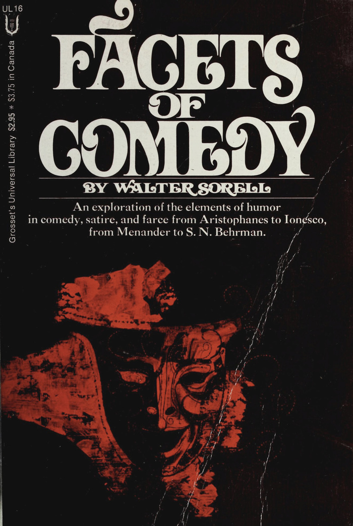 Cover of the paperback edition. Here, the small text is set in a different typeface, .