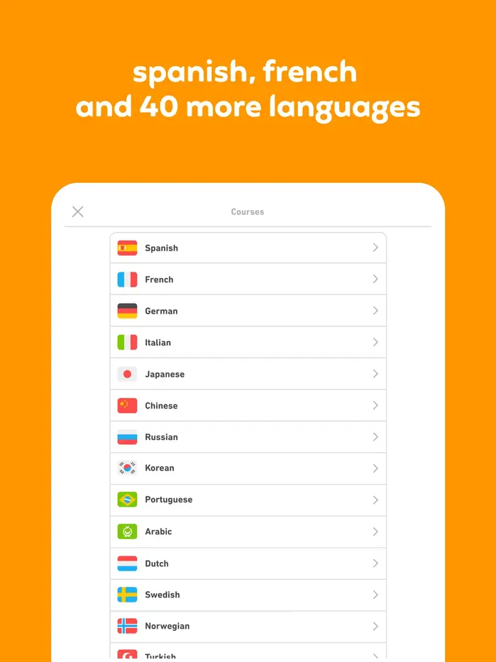 Duolingo app 5