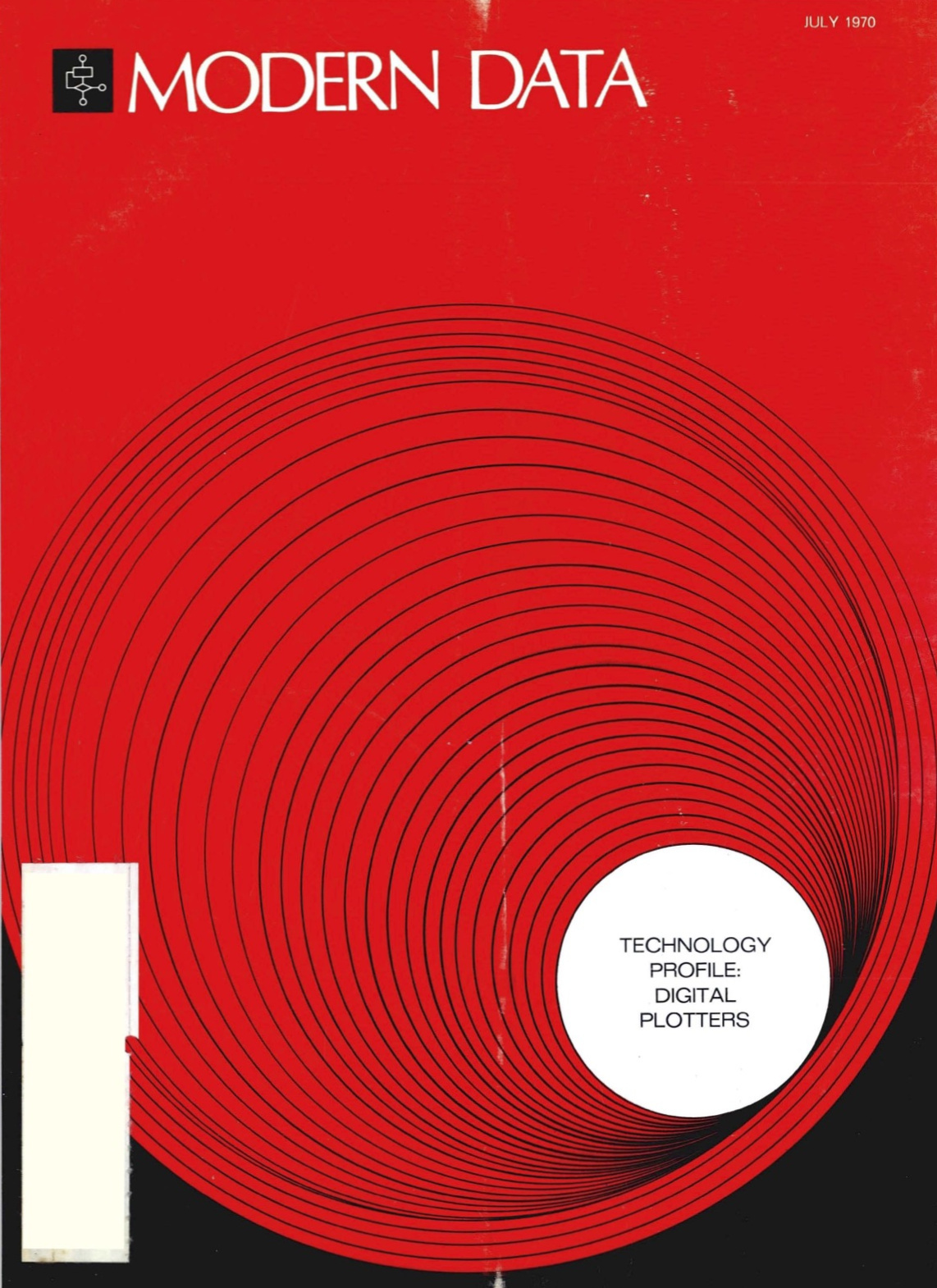 Modern Data magazine (1970) - Fonts In Use