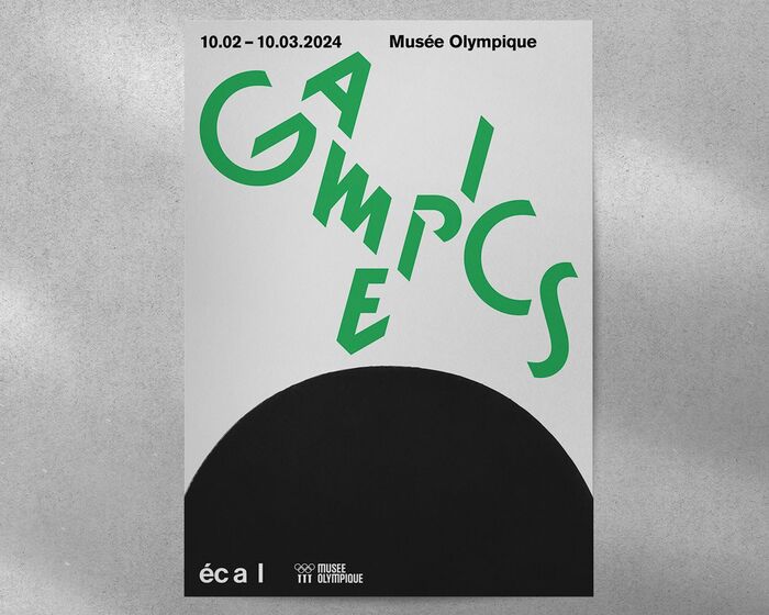 In the poster version, the date and venue is added in .
