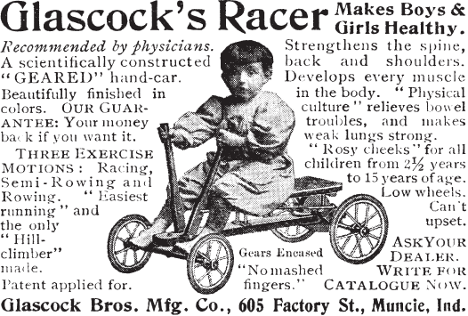 Glascock’s Racer ad