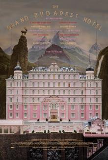 <cite>The Grand Budapest Hotel</cite> poster and props