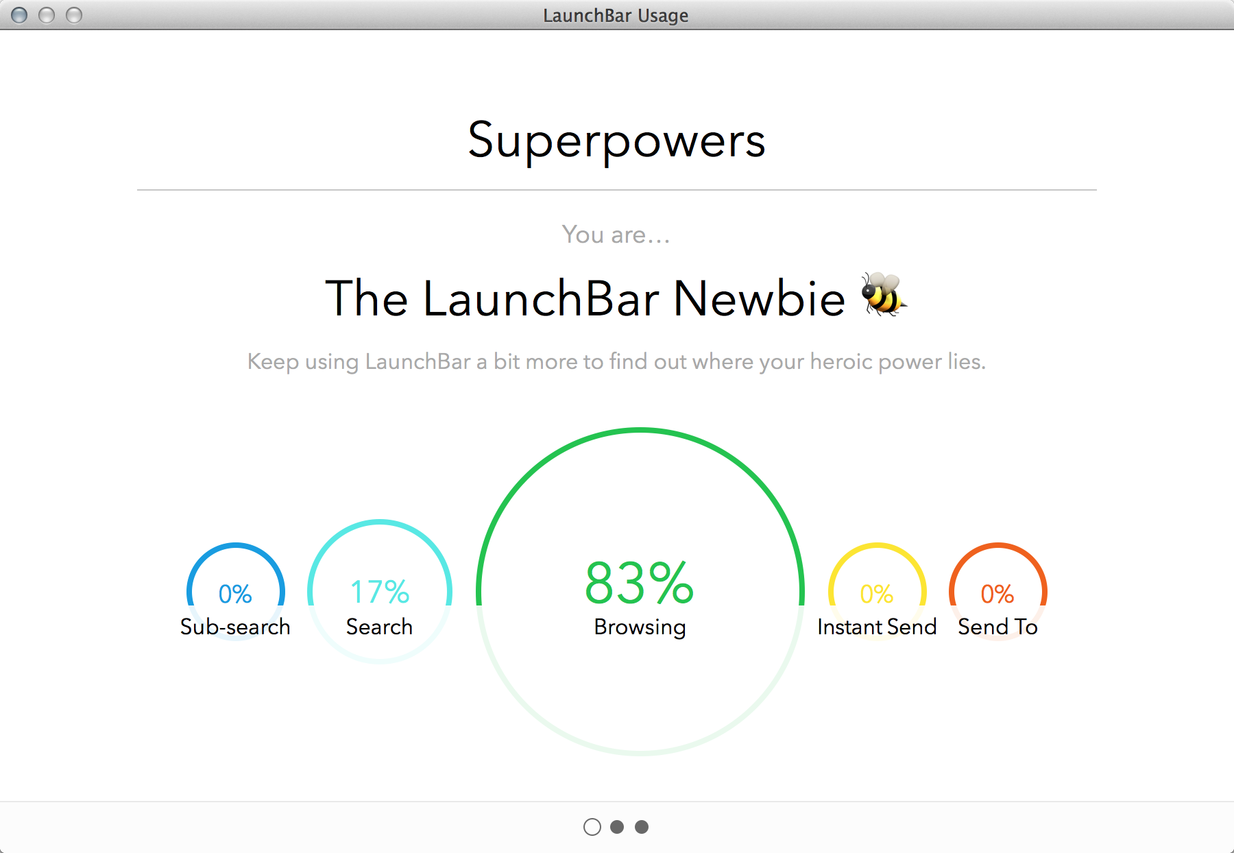 how to use launchbar