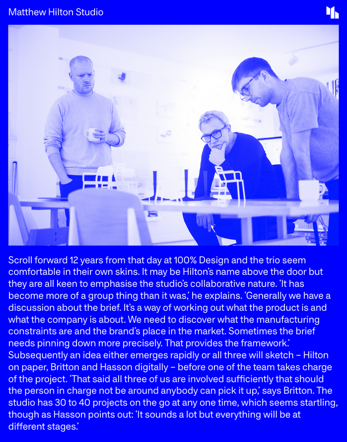Matthew Hilton Studio website 4