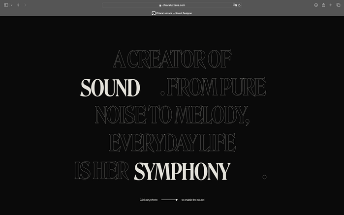 Chiara Luzzana website 2