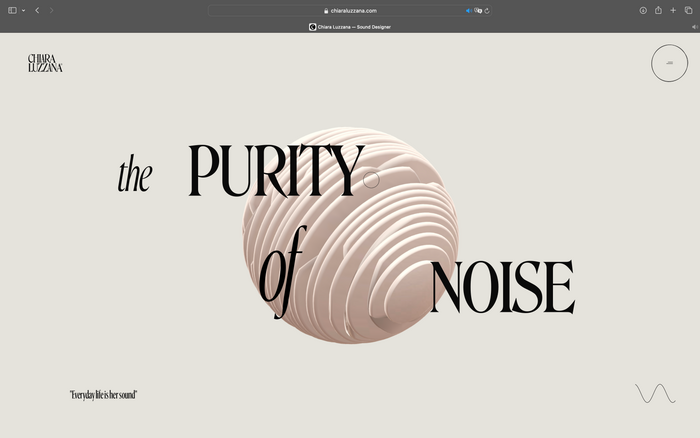 Chiara Luzzana website 3