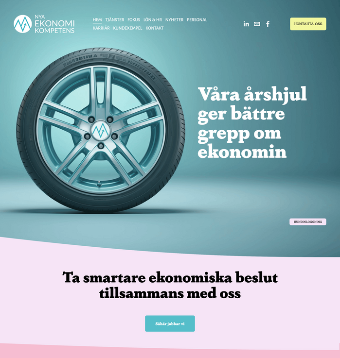 Nya Ekonomikompetens website 1