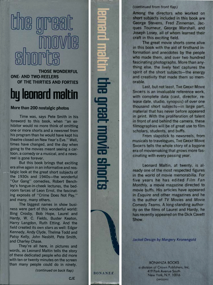 Spine panel of the jacket with the inner flaps. The text is set in , with  being used for the publisher’s address.