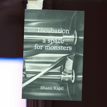 <cite>Incubation: a space for monsters</cite> by Bhanu Kapil