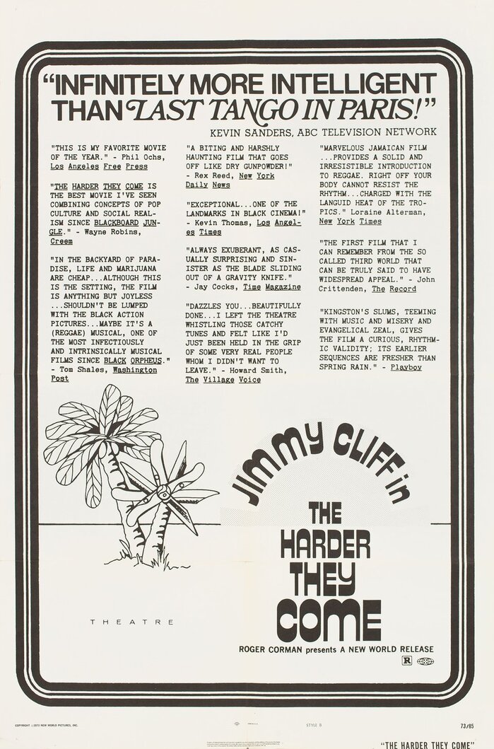 The Harder They Come movie poster 1