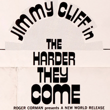 <cite>The Harder They Come</cite> movie poster