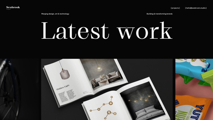 Seabrook Studio website 1