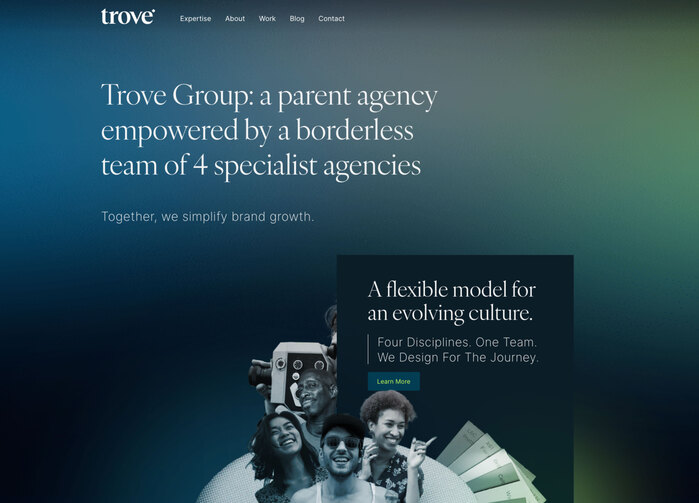 Trove website 1