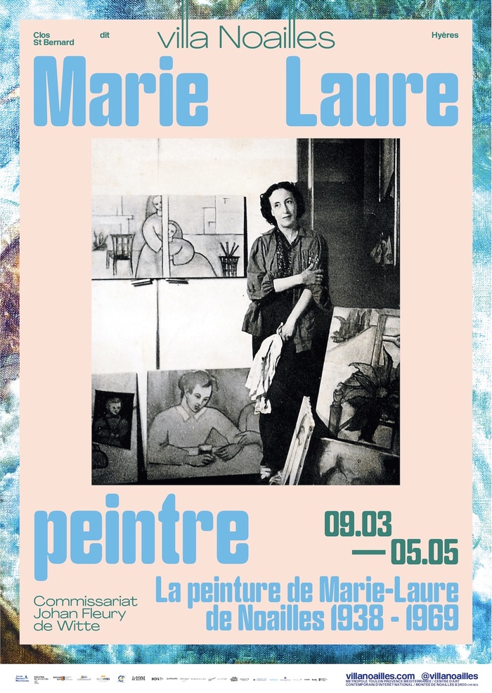 Marie-Laure peintre exhibition poster 1