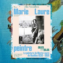 <cite>Marie-Laure peintre</cite> exhibition poster