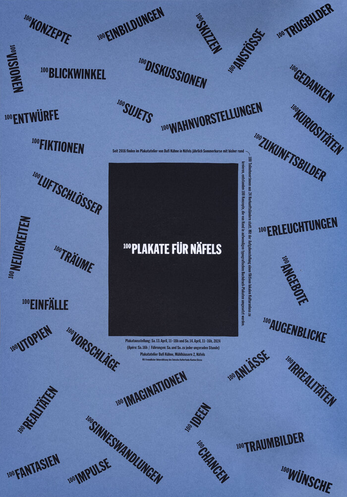 100 Plakate für Näfels poster 1