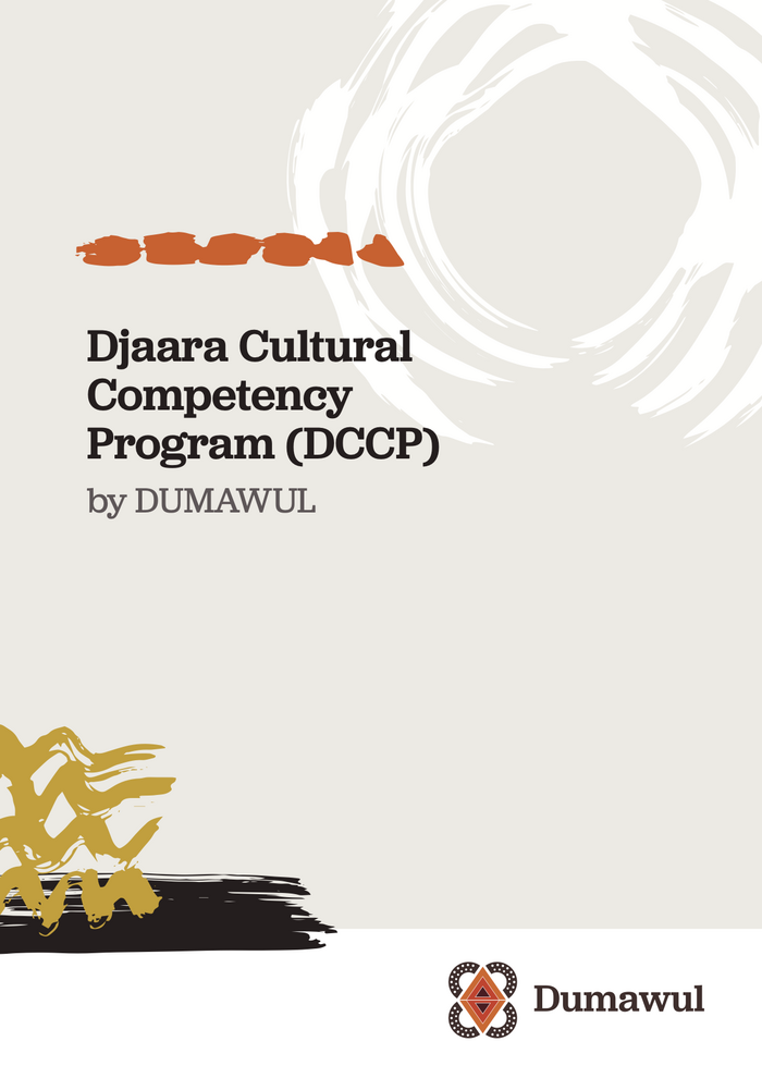 Cover of the Djaara Cultural Competency Program by Dumawul