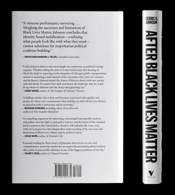 Back cover and spine of the hardcover edition
