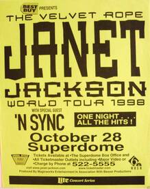 Janet Jackson – <cite>The Velvet Rope</cite> tour