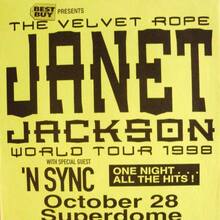 Janet Jackson – <cite>The Velvet Rope</cite> tour