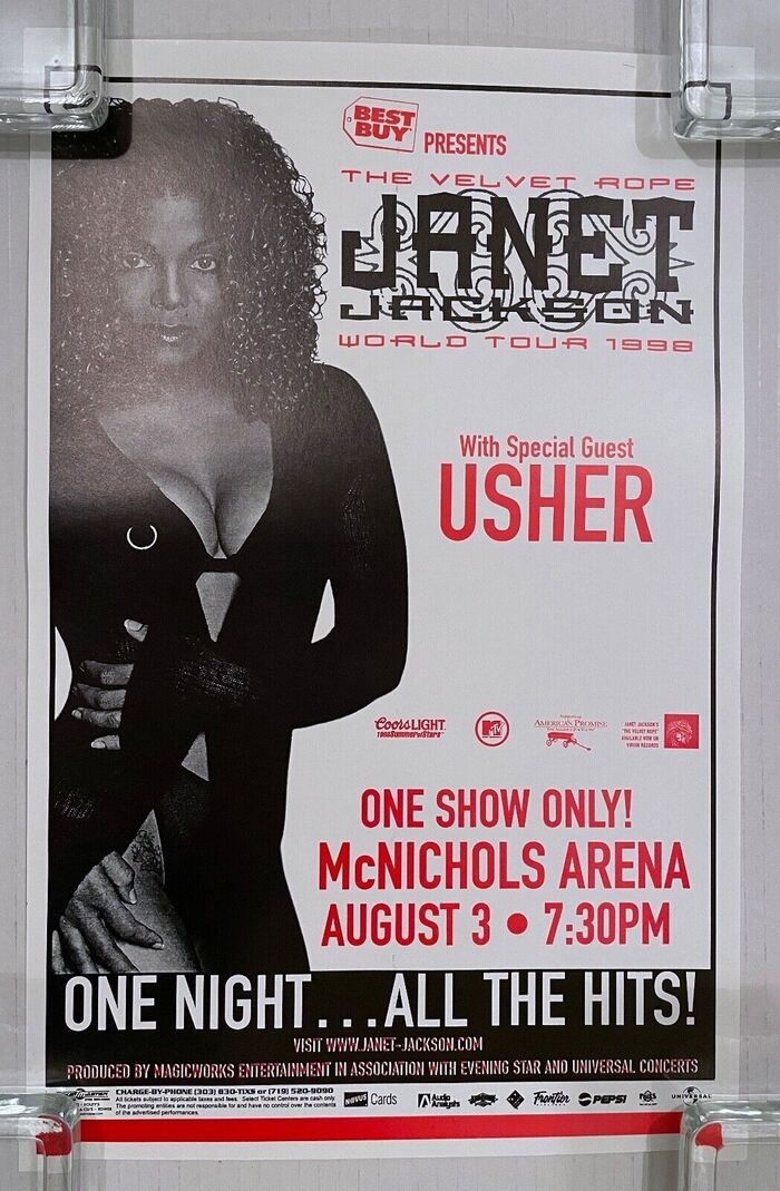 Janet Jackson – The Velvet Rope tour 2