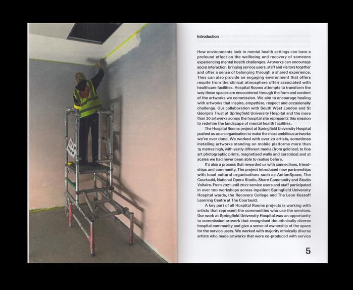 Hospital Rooms, Springfield Hospital Publication 4