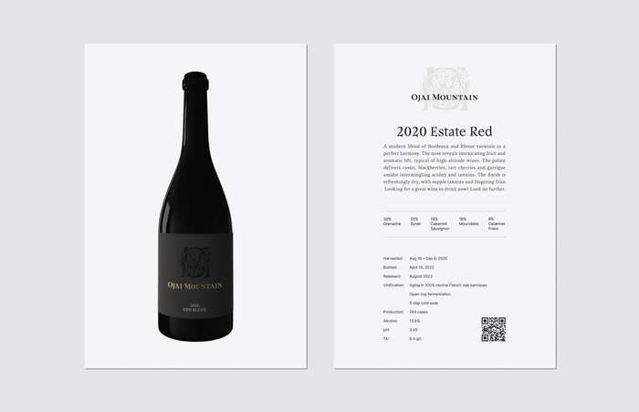 Ojai Mountain brand identity 2
