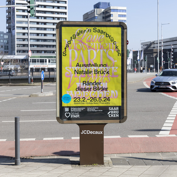 Exhibition poster in format 1185×1750&nbsp;mm